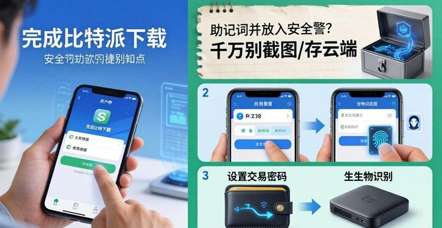 比特派下载三步走，资金安全有保障