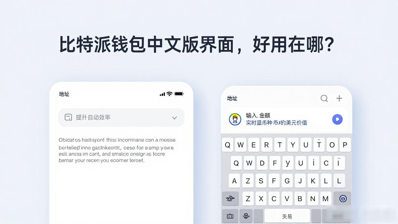 比特派钱包中文版界面，好用在哪？