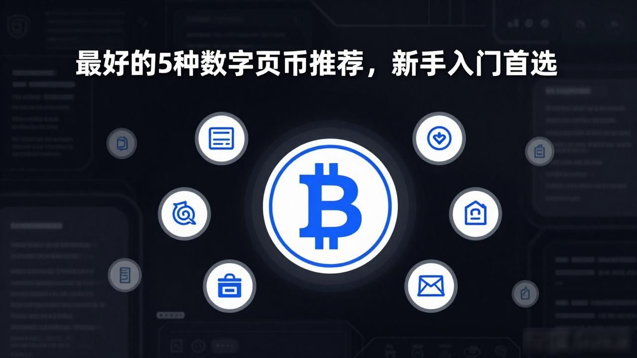 最好的5种数字货币推荐，新手入门首选