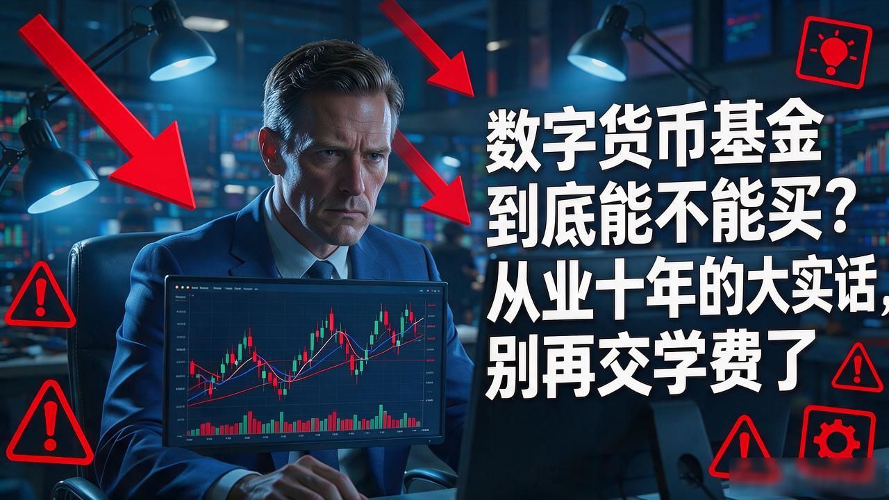 数字货币基金到底能不能买？从业十年的大实话，别再交学费了