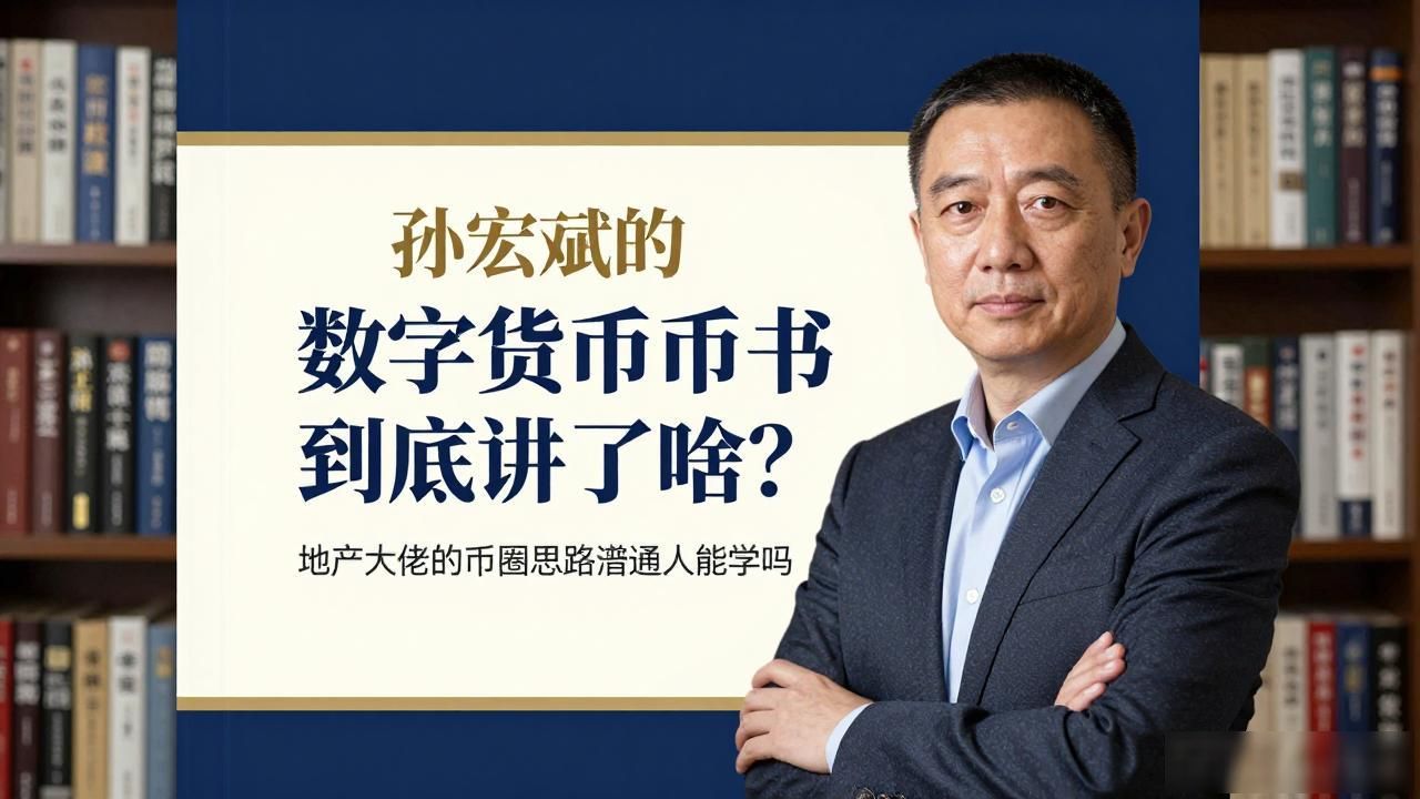 孙宏斌的数字货币书到底讲了啥？地产大佬的币圈思路普通人能学吗