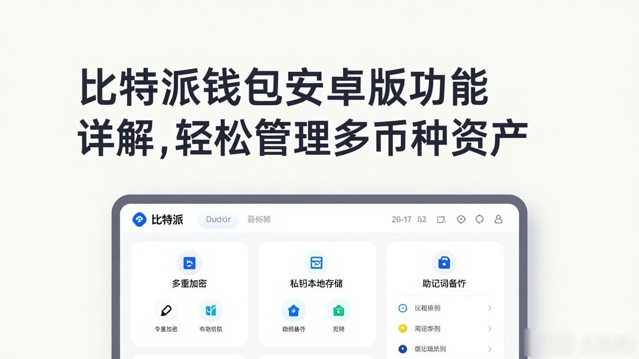 比特派钱包安卓版功能详解，轻松管理多币种资产