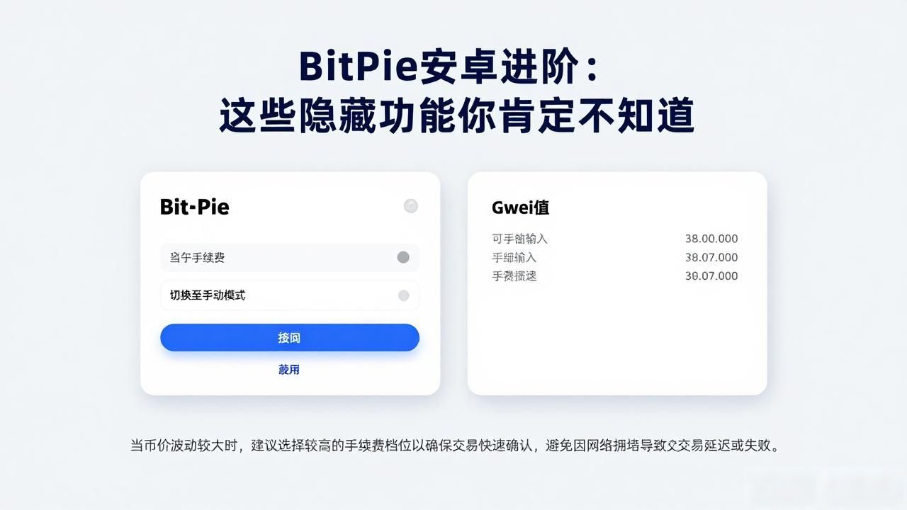 BitPie安卓进阶：这些隐藏功能你肯定不知道