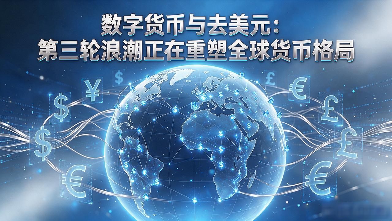 数字货币与去美元：第三轮浪潮正在重塑全球货币格局