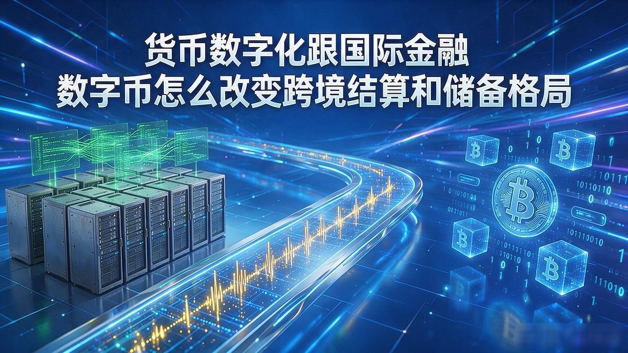 货币数字化跟国际金融 数字币怎么改变跨境结算和储备格局