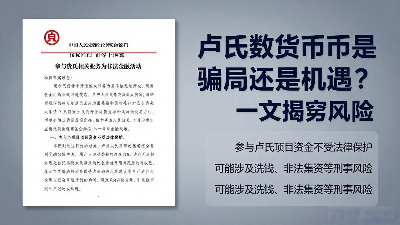 卢氏数字货币是骗局还是机遇？一文揭穿风险