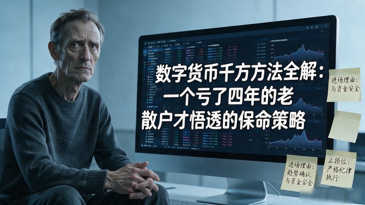 数字货币千方方法全解：一个亏了四年的老散户才悟透的保命策略