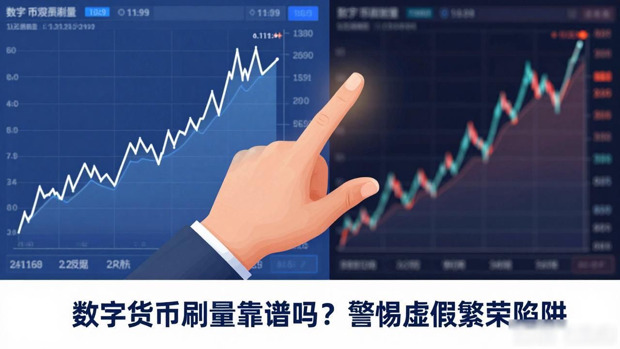 数字货币刷量靠谱吗？警惕虚假繁荣陷阱