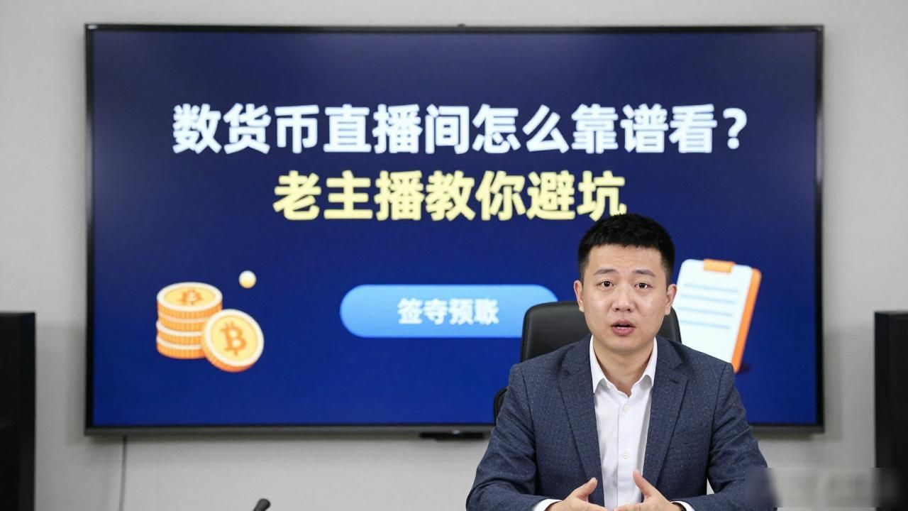 数字货币直播间怎么靠谱看？老主播教你避坑