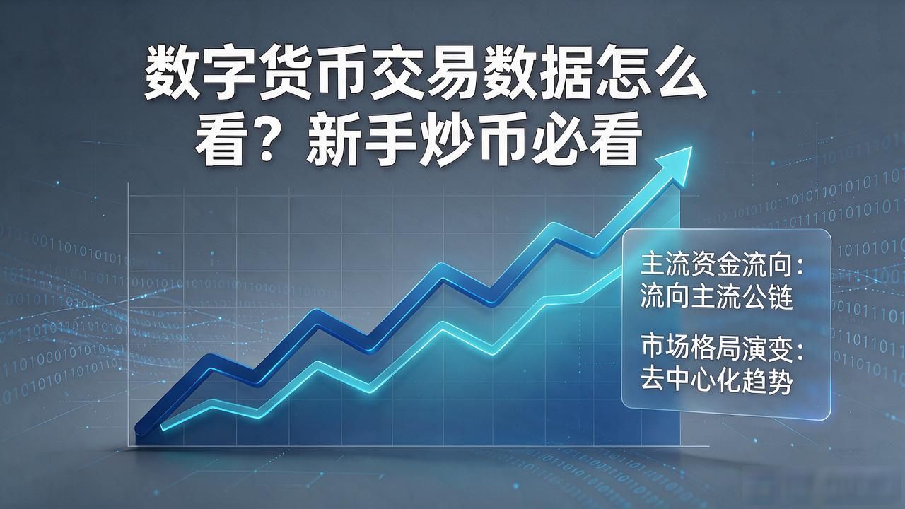 数字货币交易数据怎么看？新手炒币必看