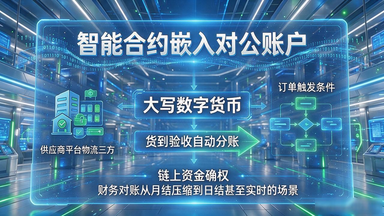 大写数字货币最新信息：大额支付新政落地，企业财务重点看