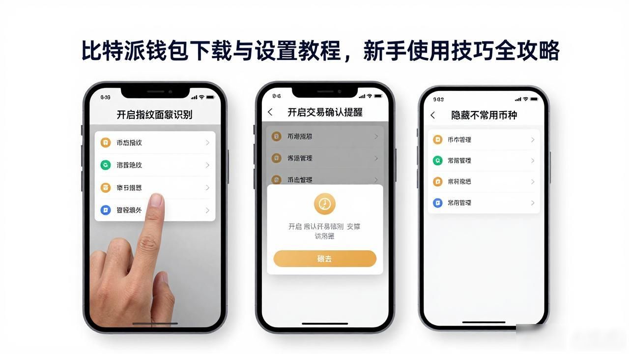 比特派钱包下载与设置教程，新手使用技巧全攻略