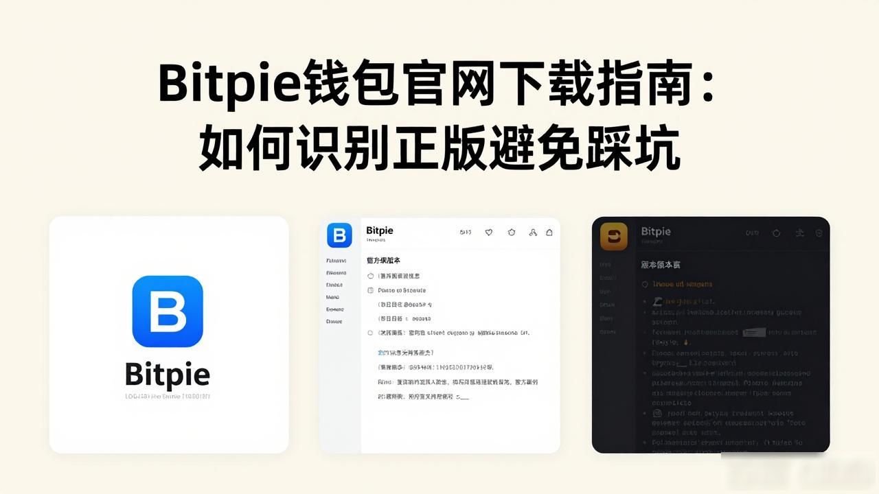Bitpie钱包版本真伪验证_使用前必看:在官网下载 Bitpie 正版的注意事项_Bitpie钱包官方下载渠道