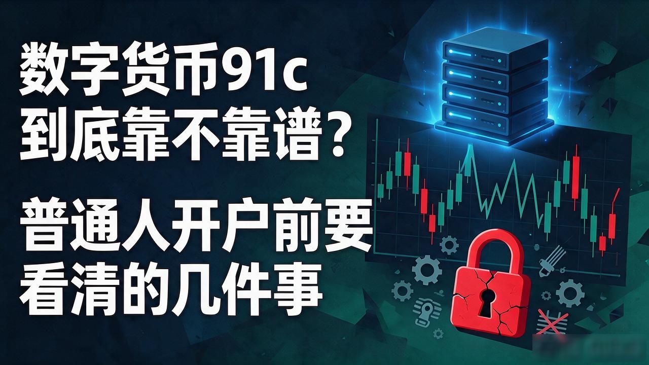 数字货币91c到底靠不靠谱？普通人开户前要看清的几件事