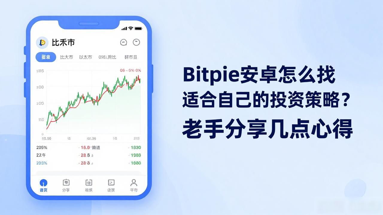 bitpie安卓怎么找适合自己的投资策略？老手分享几点心得