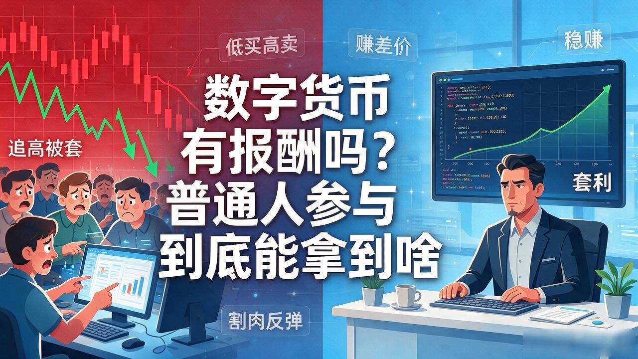数字货币有报酬吗？普通人参与到底能拿到啥