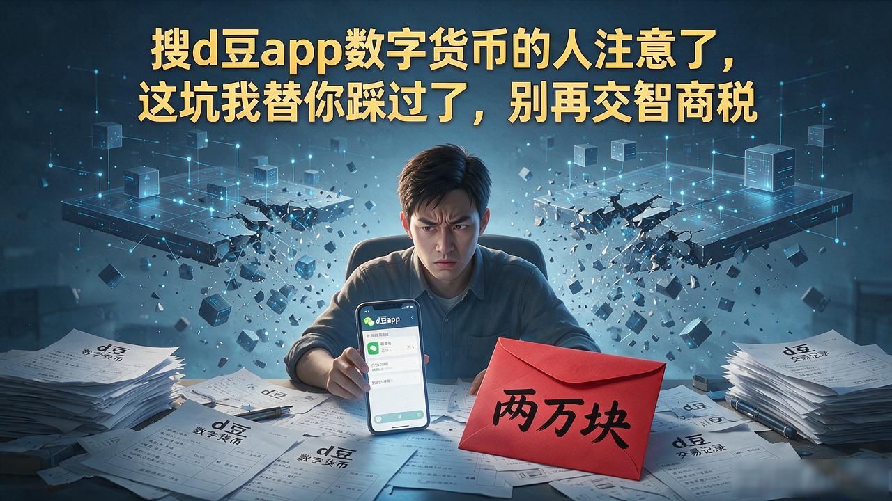 搜d豆app数字货币的人注意了，这坑我替你踩过了，别再交智商税