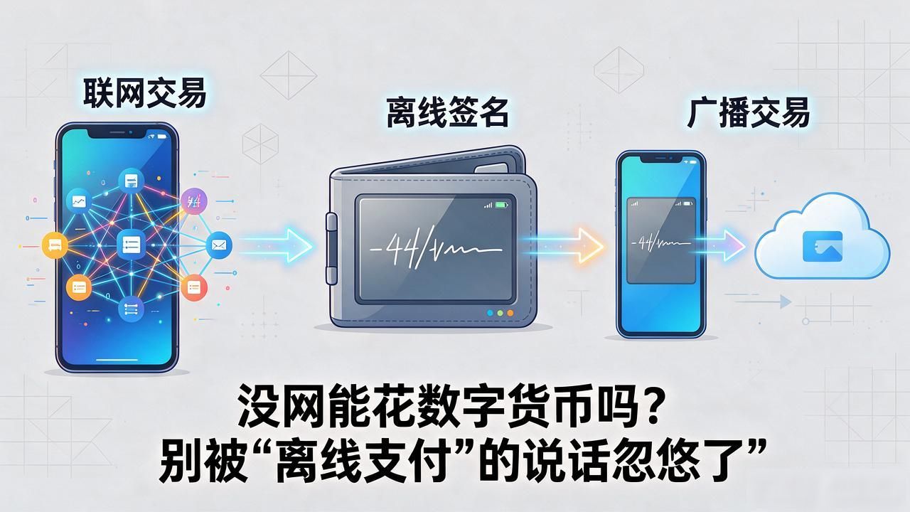 没网能花数字货币吗？别被"离线支付"的说法忽悠了