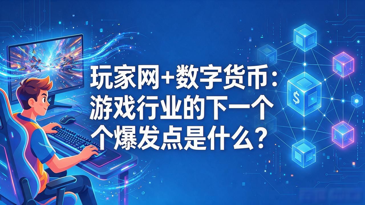 玩家网+数字货币：游戏行业的下一个爆发点是什么？