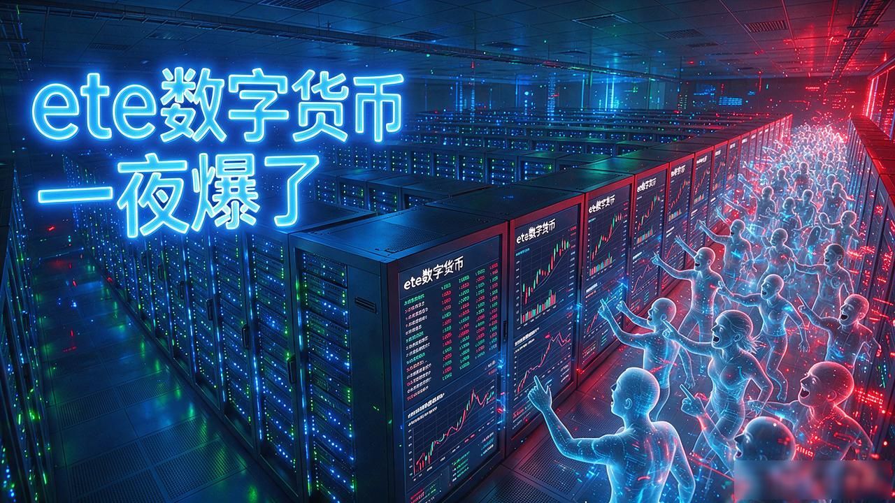 ete数字货币一夜爆了，用户扎堆涌入把服务器直接挤到宕机