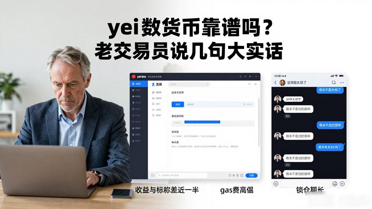 yei数字货币靠谱吗？老交易员说几句大实话