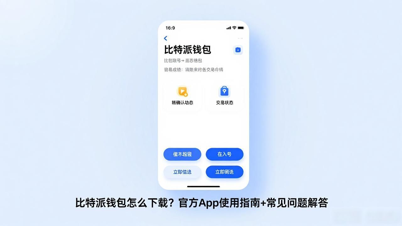 比特派钱包怎么下载？官方App使用指南+常见问题解答