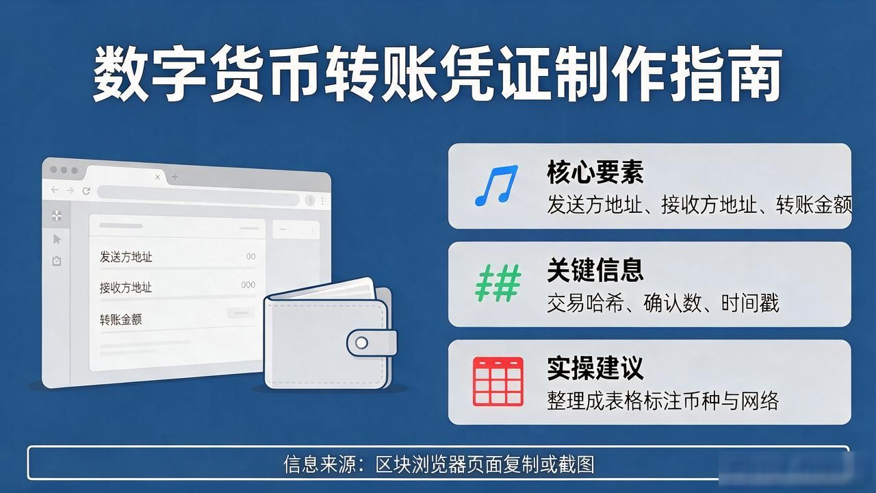 数字货币转账凭证怎么制作 区块链查询实操指南