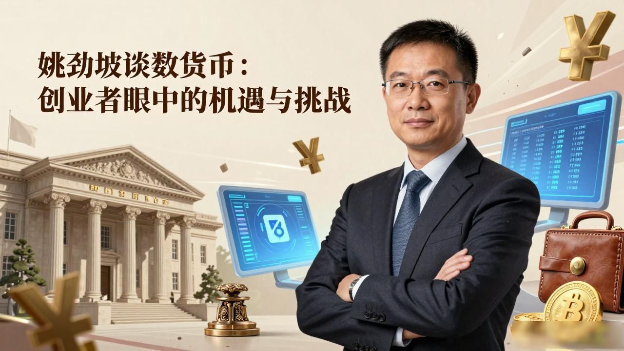 姚劲波谈数字货币：创业者眼中的机遇与挑战