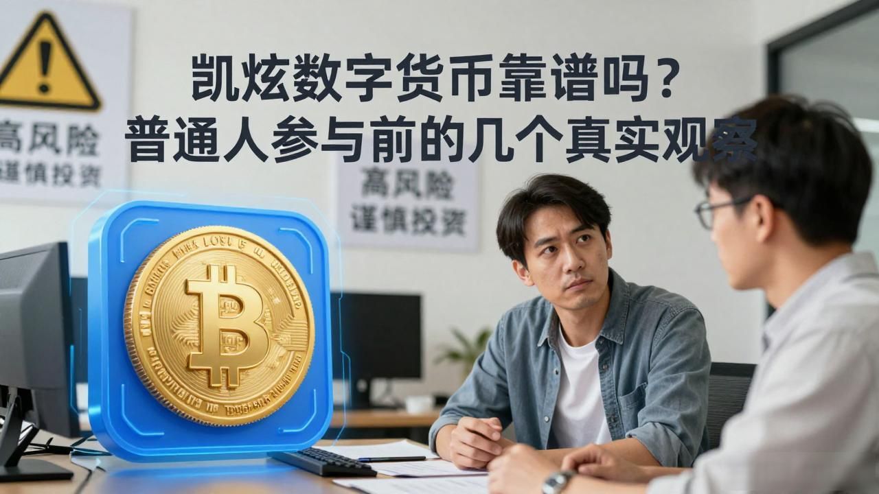 凯炫数字货币靠谱吗？普通人参与前的几个真实观察