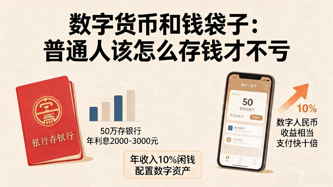 数字货币和钱袋子：普通人该怎么存钱才不亏