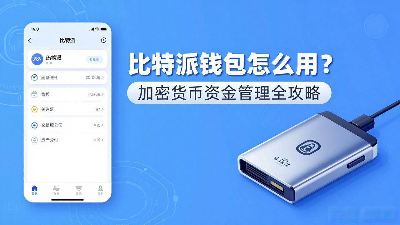 比特派钱包怎么用？加密货币资金管理全攻略