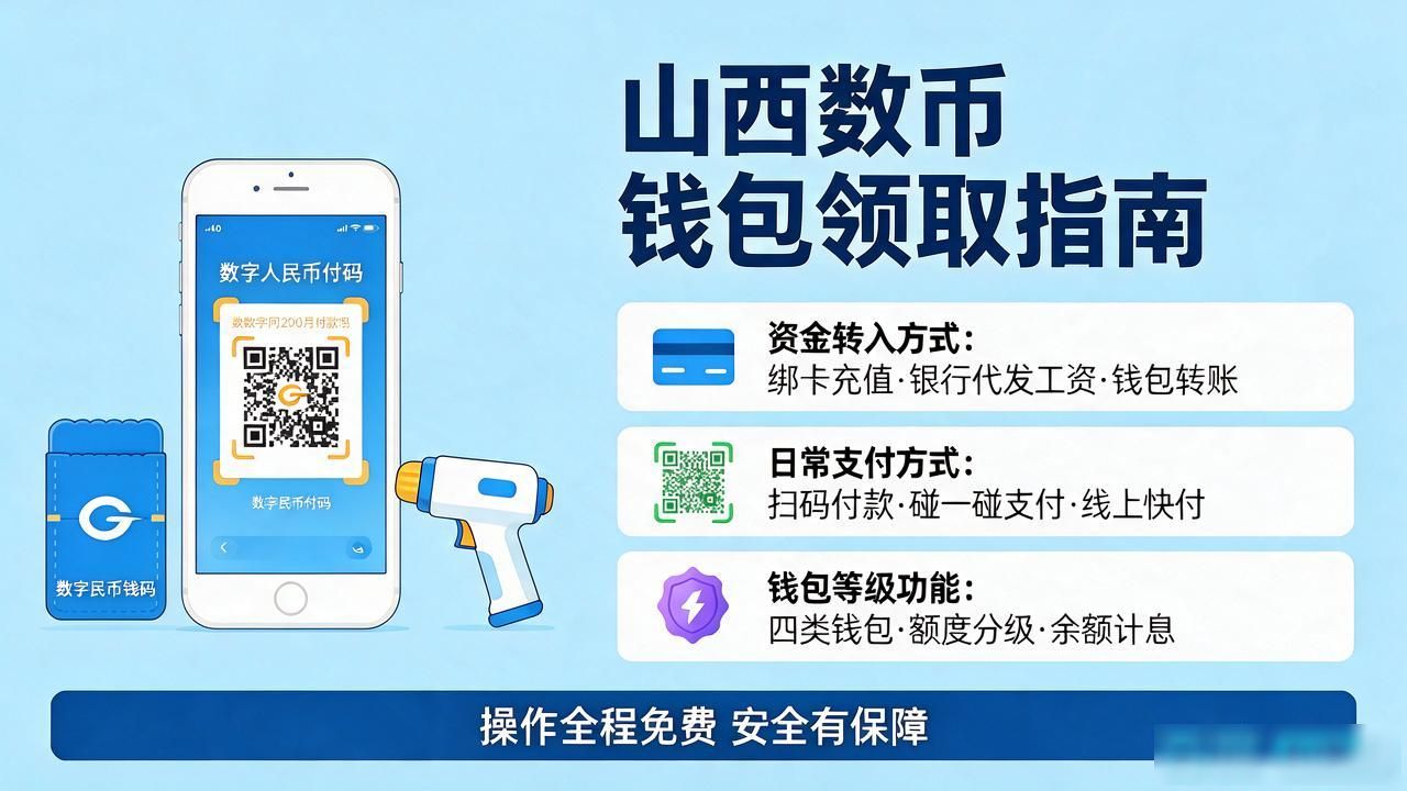 山西人数字人民币钱包领取指南