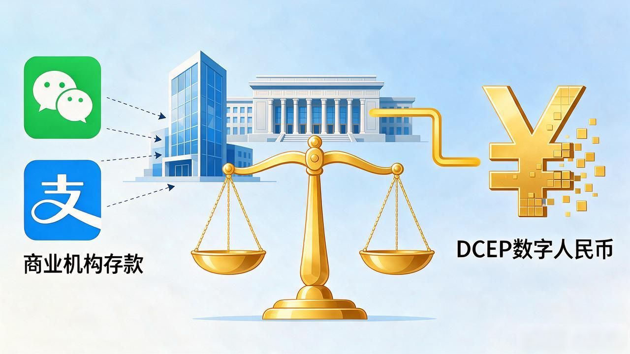 央行数字货币DCEP是个啥，跟手机里的数字人民币是一回事吗
