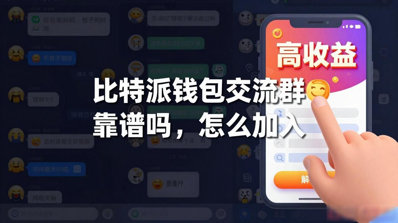 比特派钱包交流群靠谱吗，怎么加入