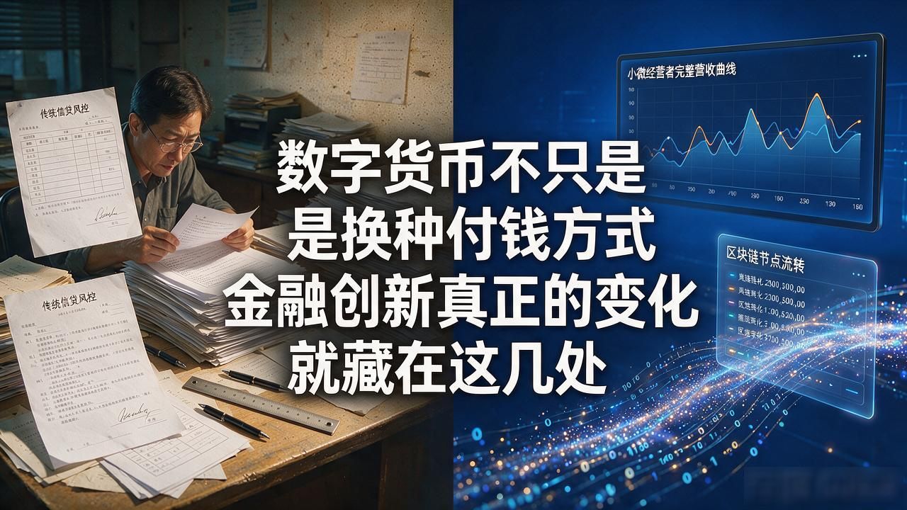 数字货币不只是换种付钱方式 金融创新真正的变化就藏在这几处