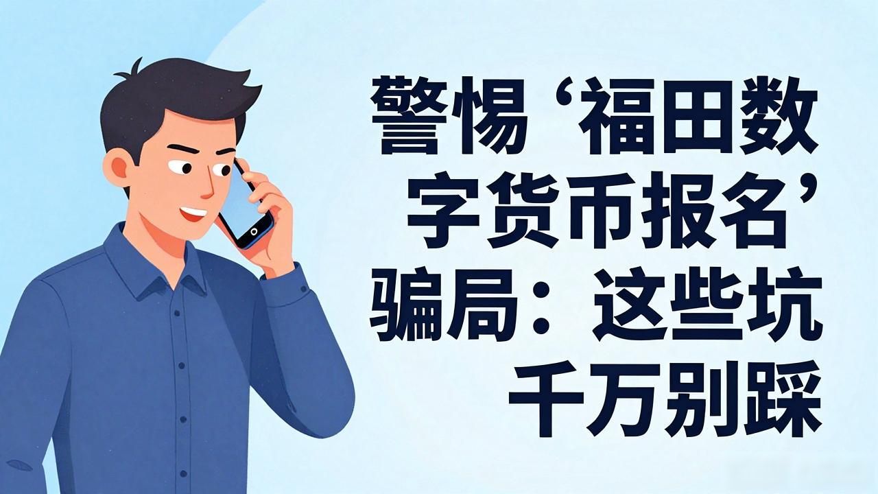 福田数字货币报名_防范数字货币诈骗电话_数字人民币福田试点骗局