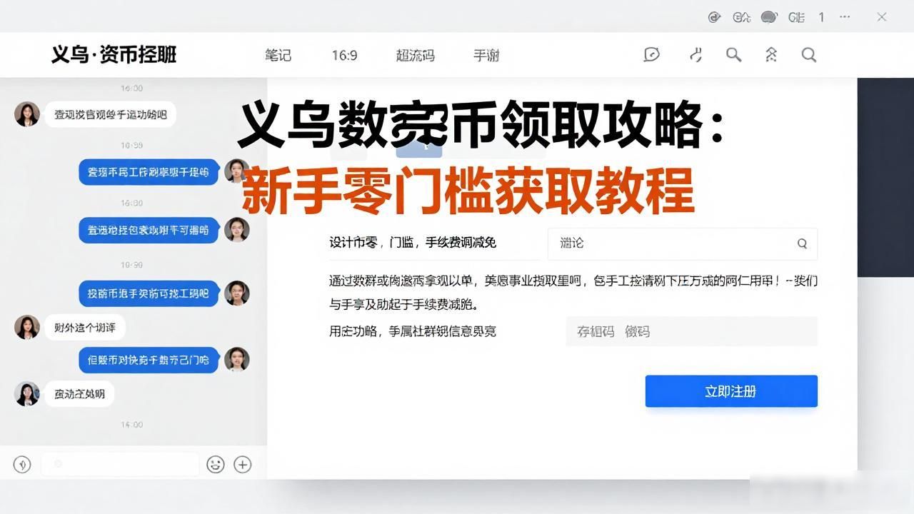 义乌地区数字货币领取方法_义乌数字货币领取攻略_义乌数字货币空投注意事项