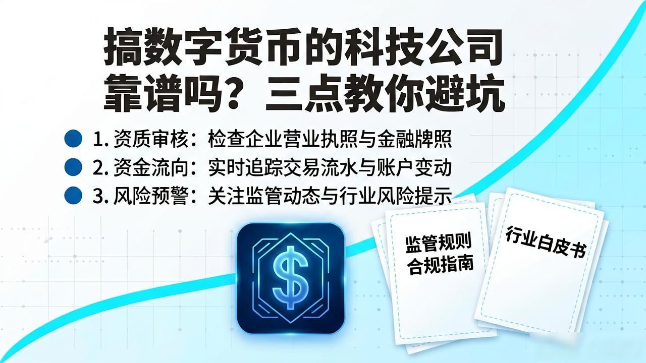 搞数字货币的科技公司靠谱吗？三点教你避坑