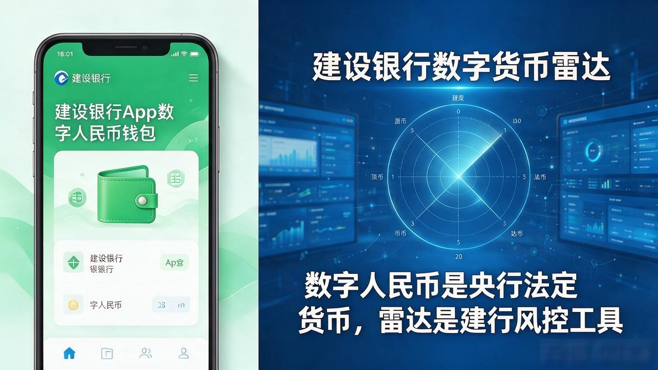 建设银行数字货币雷达到底是个啥，普通人能不能用、怎么上手