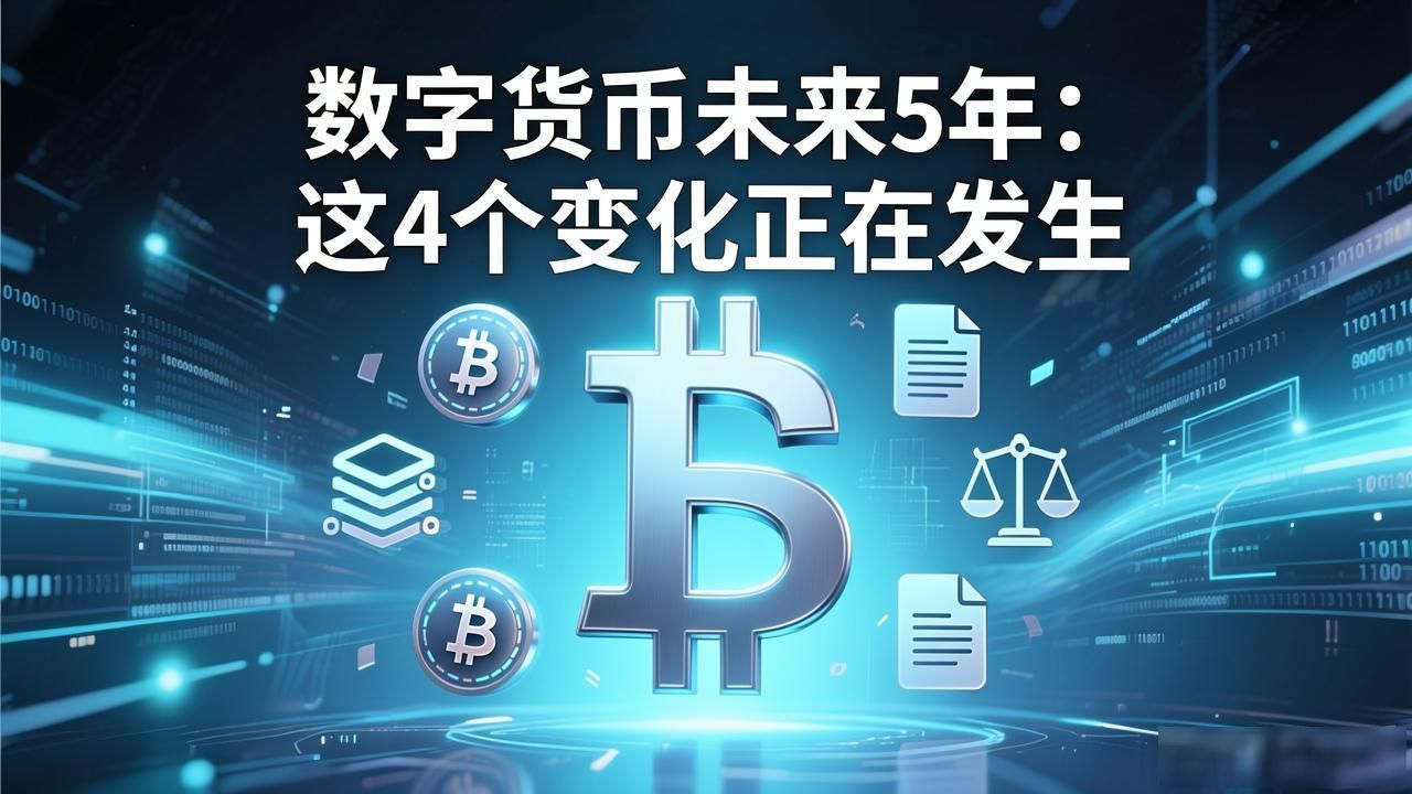 数字货币未来5年：这4个变化正在发生