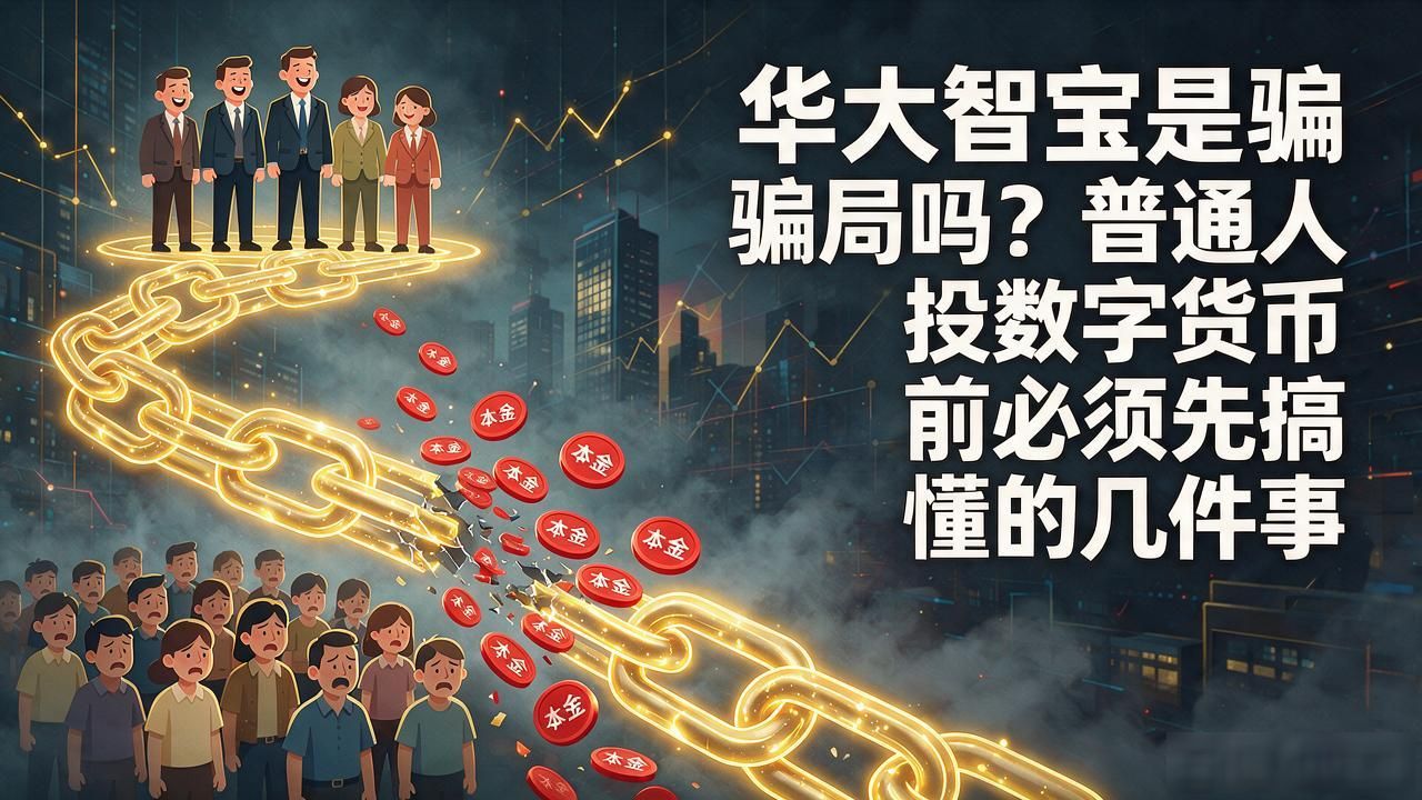 华大智宝是骗局吗？普通人投数字货币前必须先搞懂的几件事