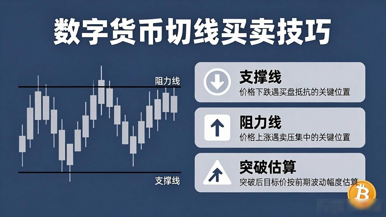 数字货币切线理论怎么用？一看就懂的买卖点技巧