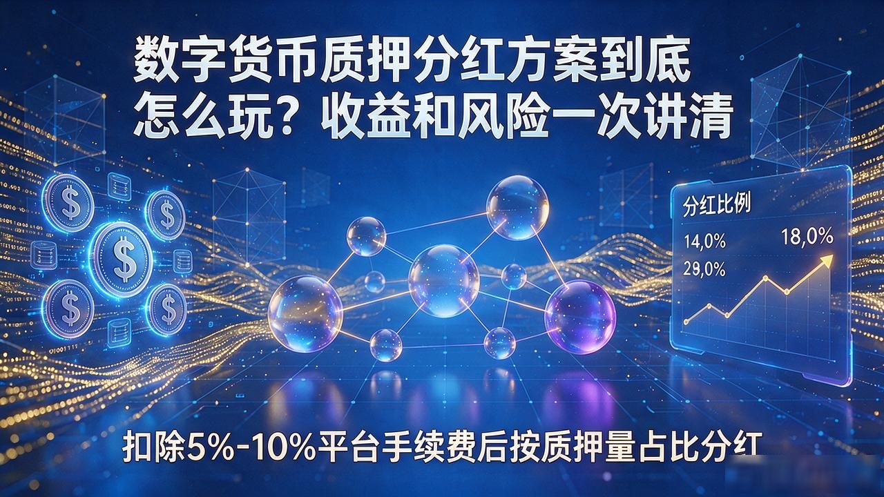 数字货币质押分红方案到底怎么玩？收益和风险一次讲清