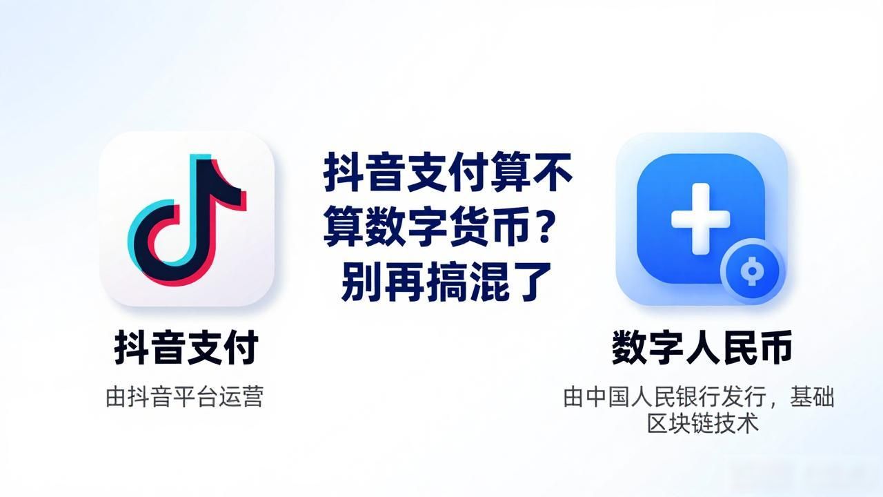 抖音支付算不算数字货币？别再搞混了