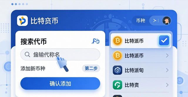 比特派钱包最新版：添加新币种只需三步