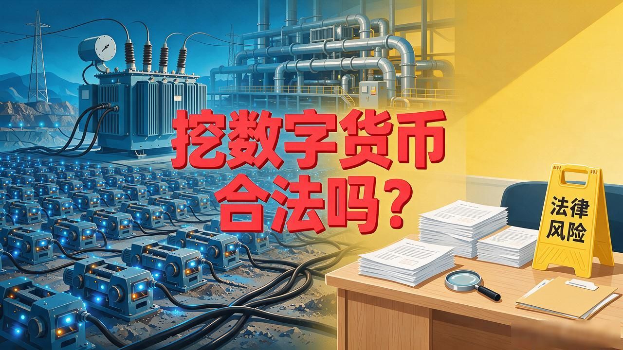 挖数字货币合法吗？普通人想在家挖币到底有没有法律风险