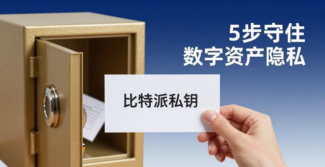 比特派官网入口：5步守住你的数字资产隐私