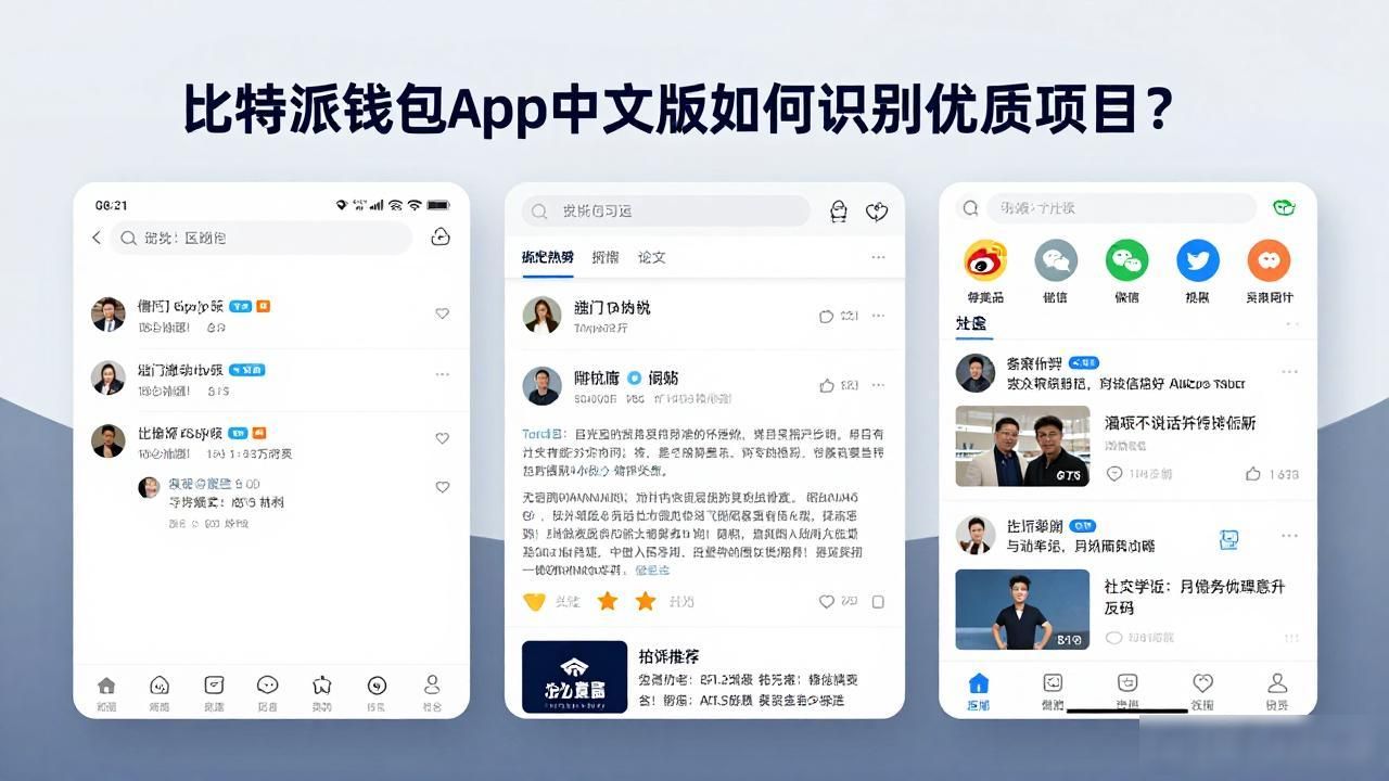 区块链项目评估_比特派钱包项目选择_如何在比特派钱包app中文版中识别优质项目