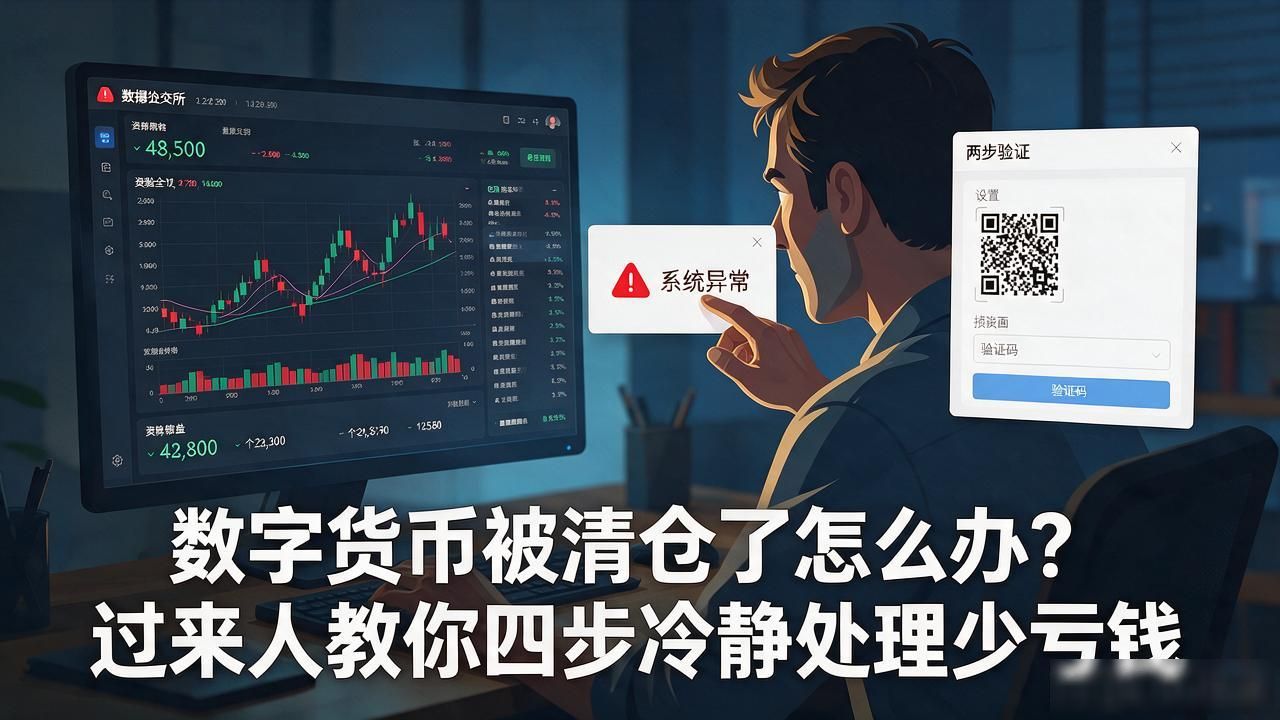 数字货币被清仓了怎么办？过来人教你四步冷静处理少亏钱