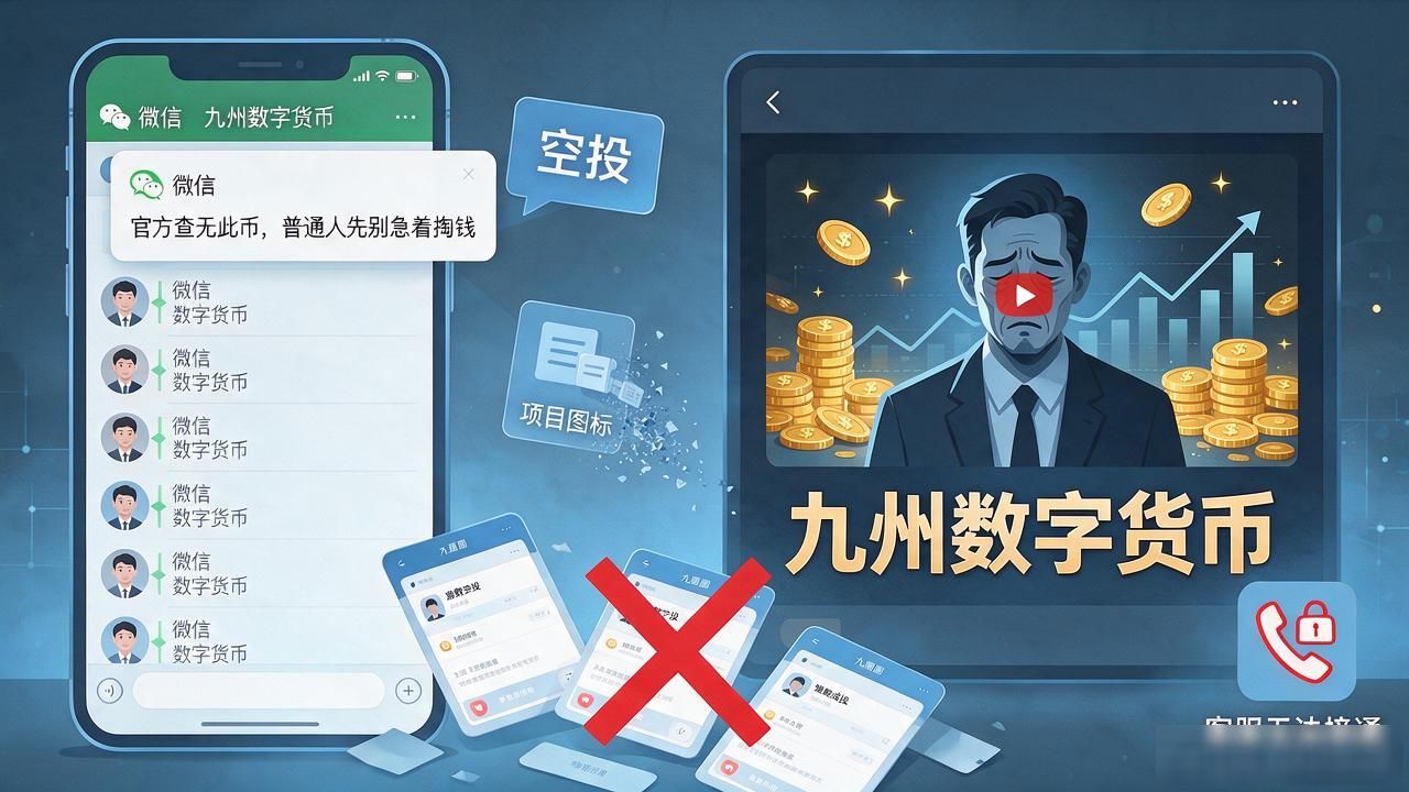 九州数字货币最新消息：官方查无此币，普通人先别急着掏钱